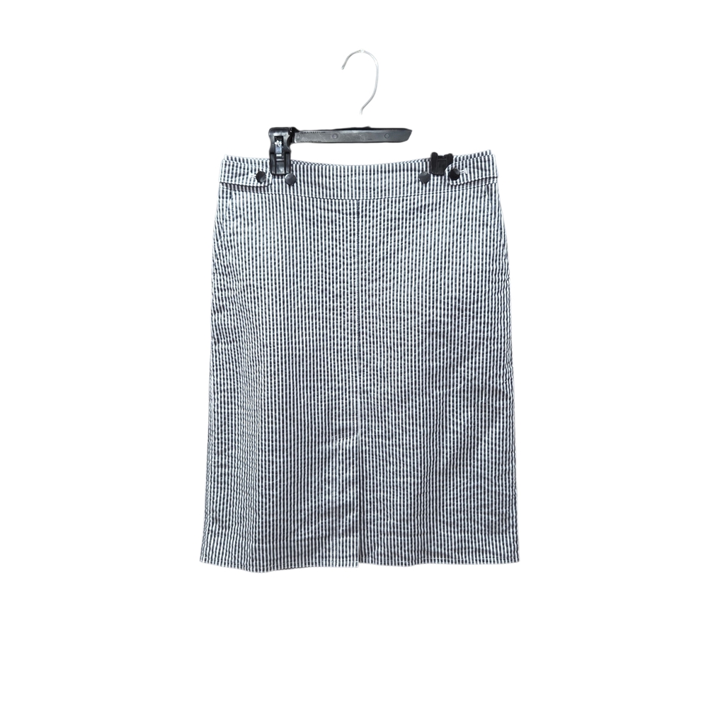 Ann Taylor Factory blue and white pinstripe pencil skirt Size: 2 Petite